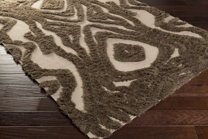 Dailey Modern Style Beige And Brown Hand Woven Area Rug - The Rug Decor