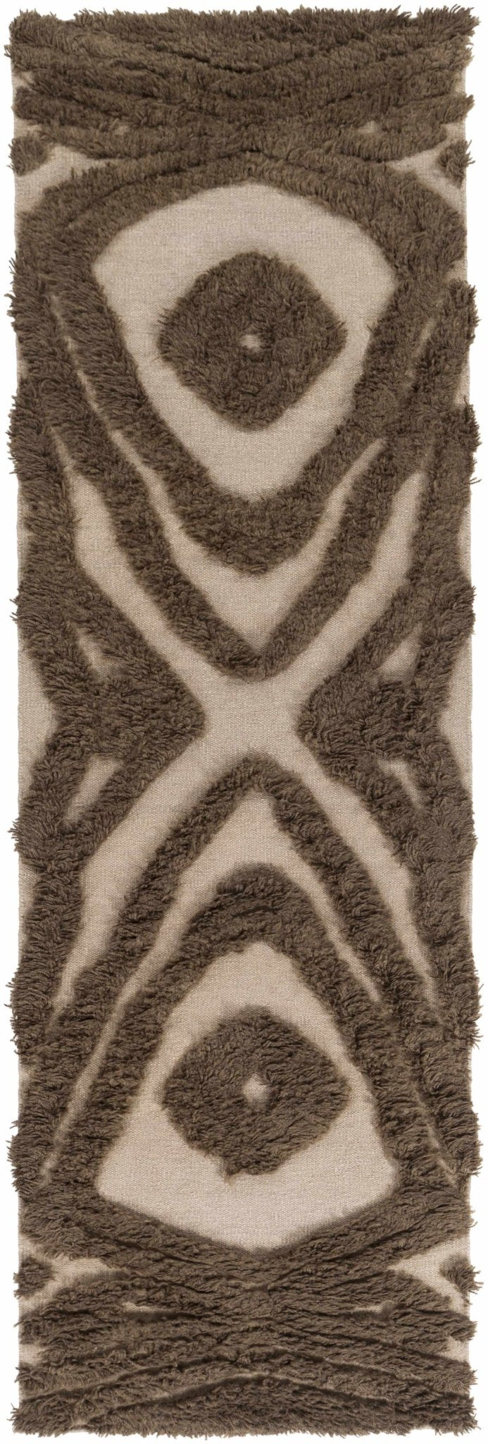Dailey Modern Style Beige And Brown Hand Woven Area Rug - The Rug Decor