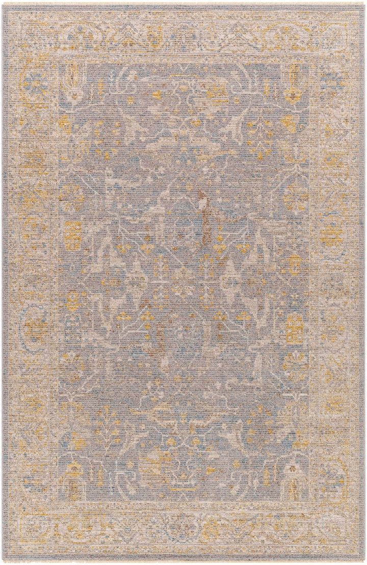 Dally Traditional Style Gray & Taupe Area Rug - The Rug Decor