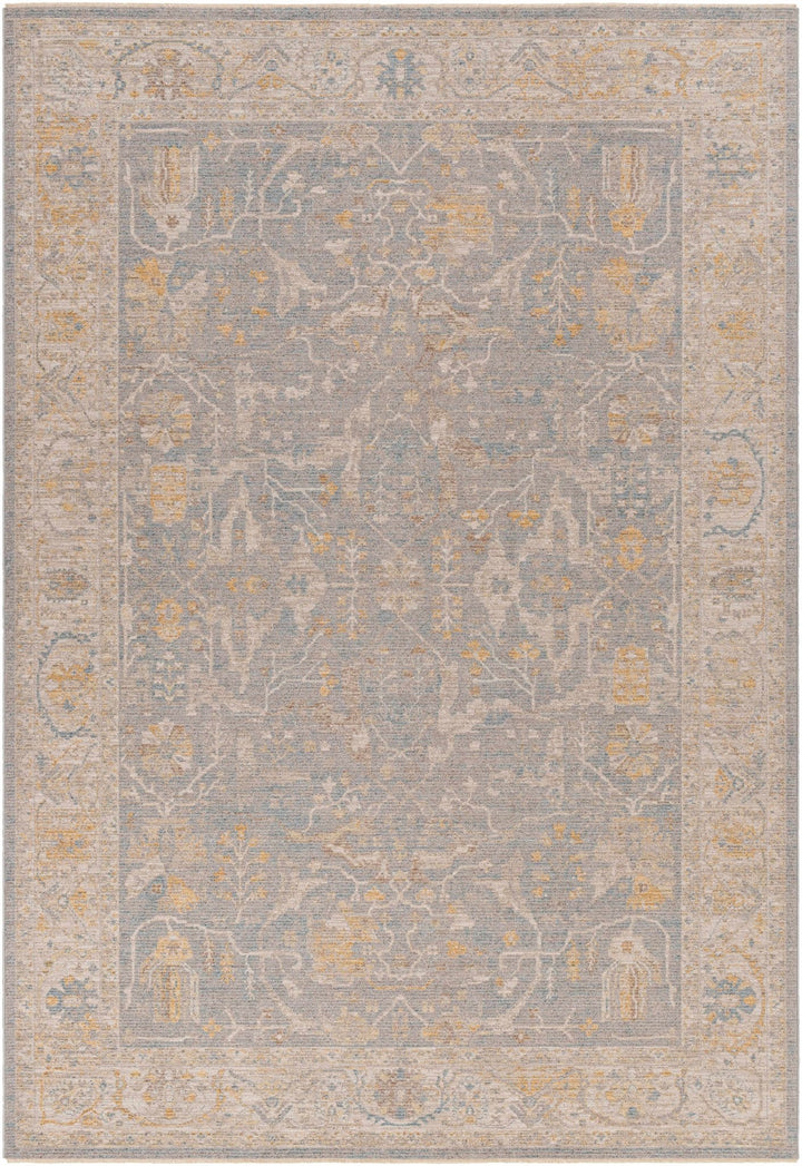 Dally Traditional Style Gray & Taupe Area Rug - The Rug Decor