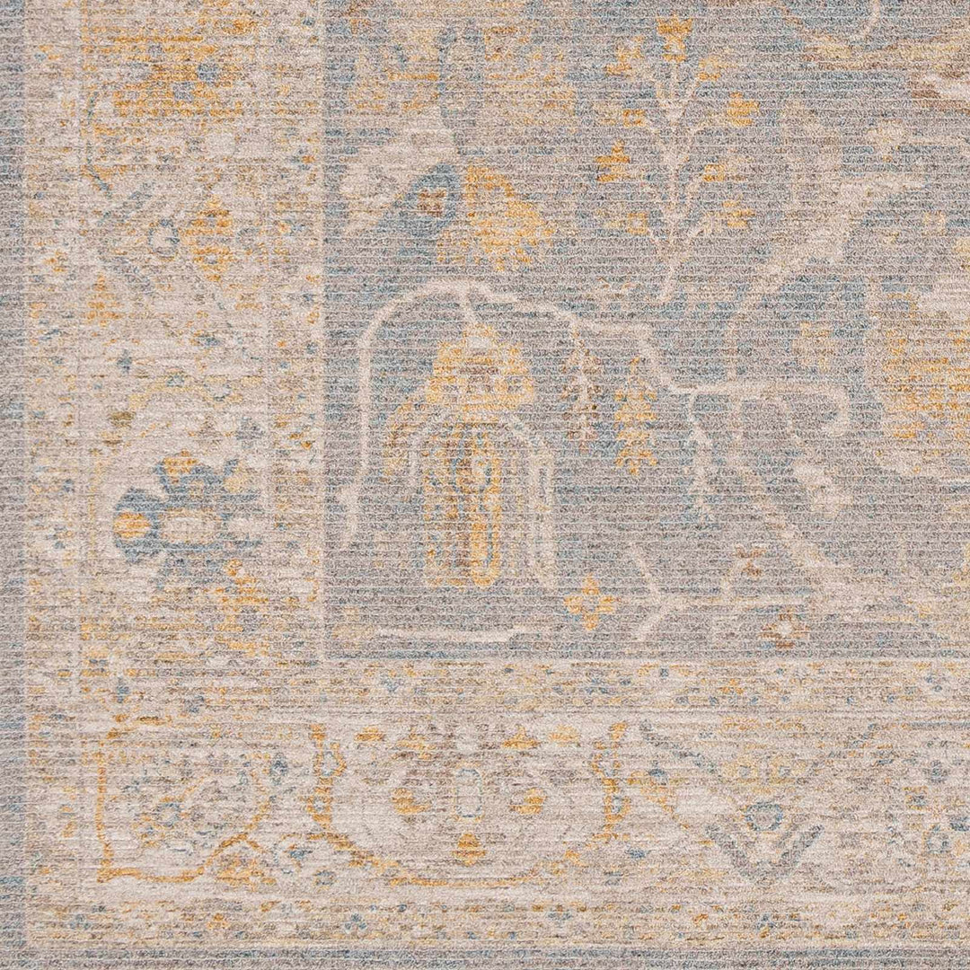 Dally Traditional Style Gray & Taupe Area Rug - The Rug Decor