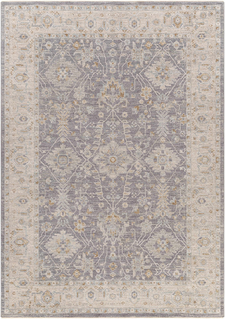 Dalupirip Gray And Beige Traditional Design Area Rug - The Rug Decor