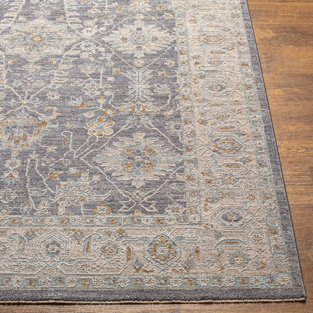 Dalupirip Gray And Beige Traditional Design Area Rug - The Rug Decor