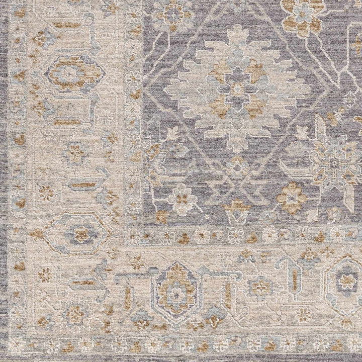 Dalupirip Gray And Beige Traditional Design Area Rug - The Rug Decor