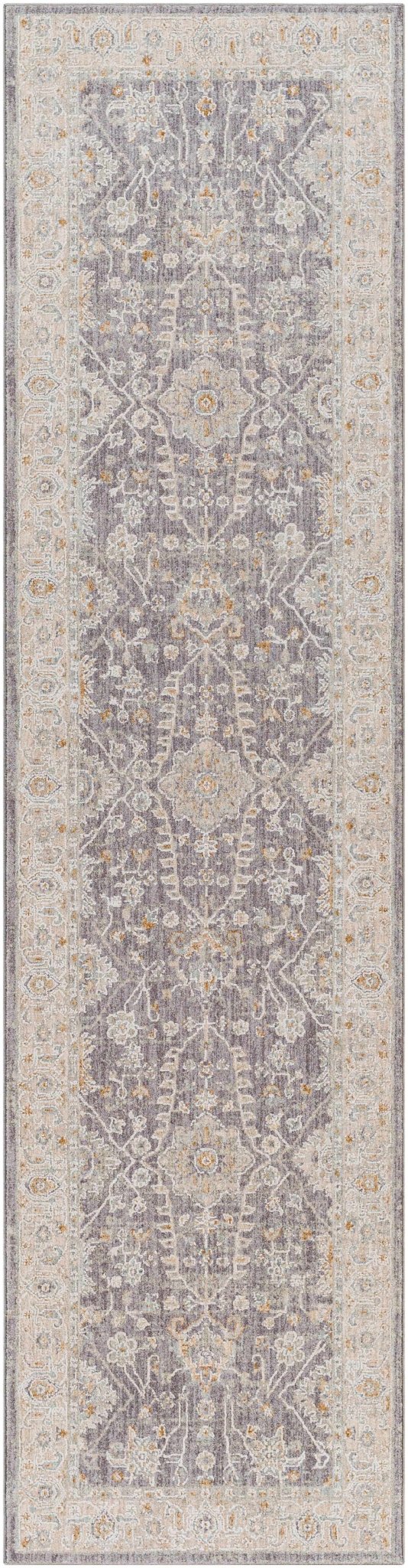 Dalupirip Gray And Beige Traditional Design Area Rug - The Rug Decor