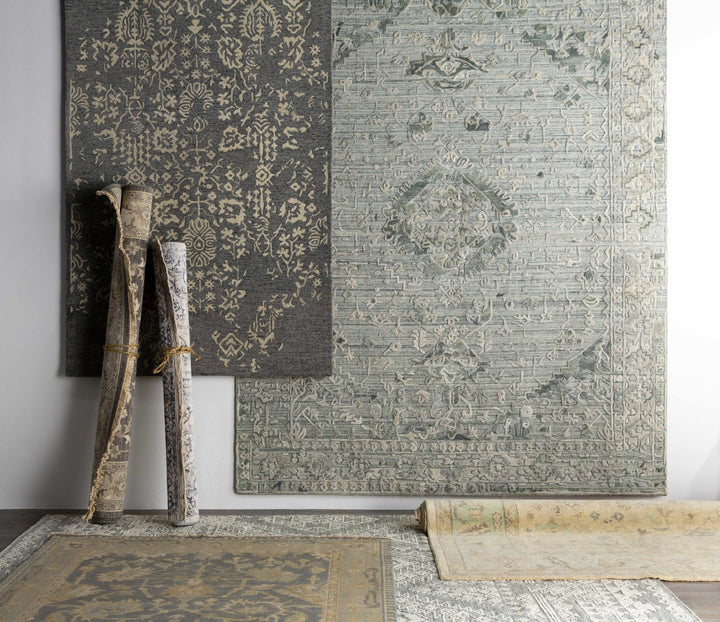 Davilla Green Traditional Style Hand Loom Area Rug - The Rug Decor