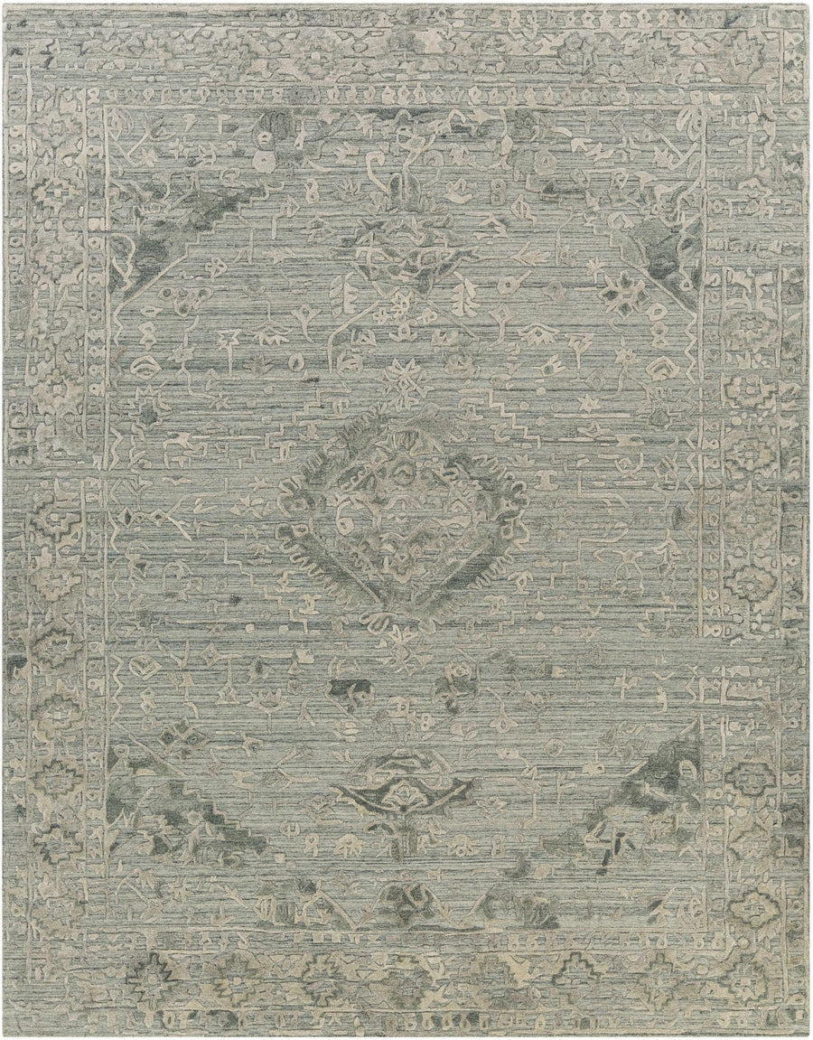 Davilla Green Traditional Style Hand Loom Area Rug - The Rug Decor