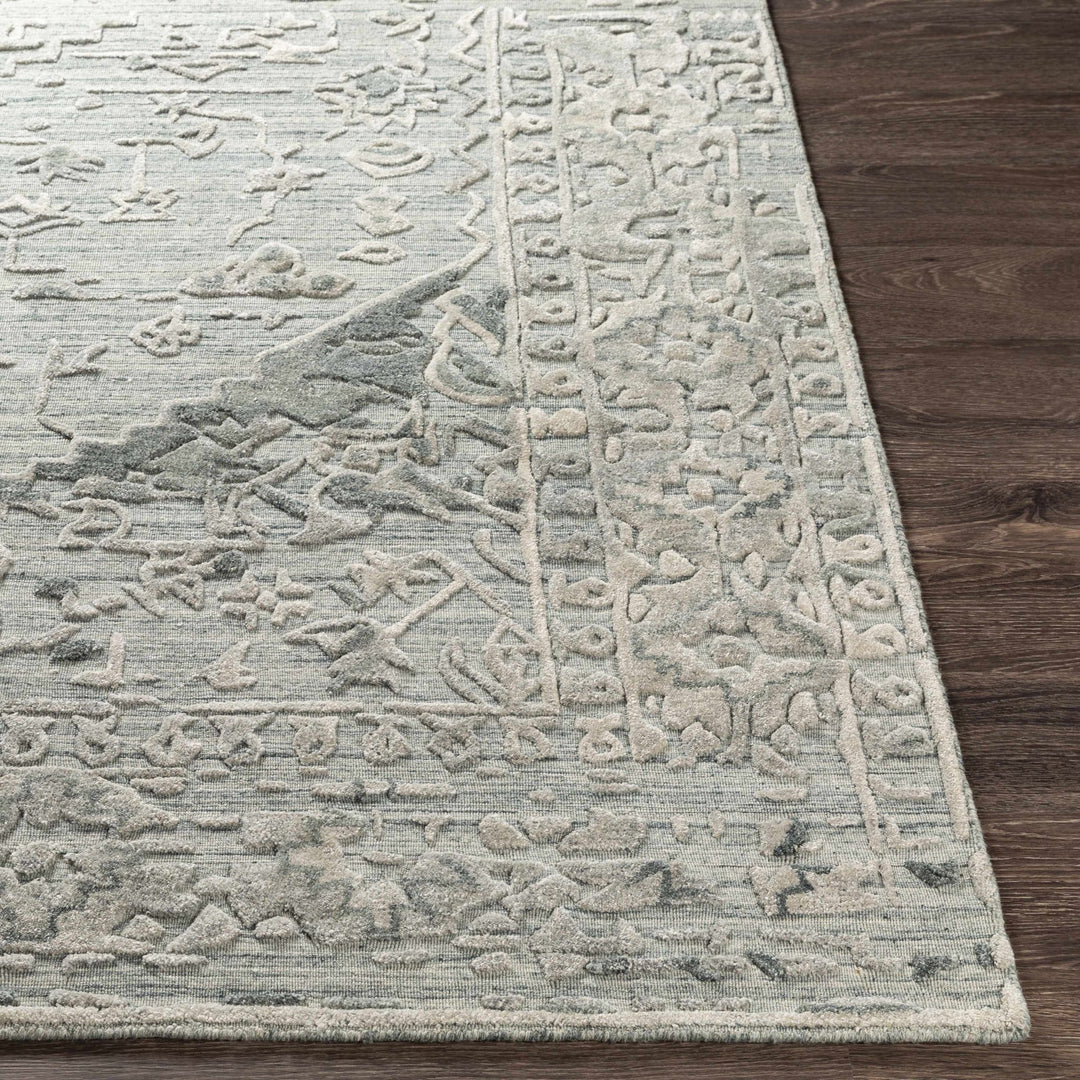 Davilla Green Traditional Style Hand Loom Area Rug - The Rug Decor