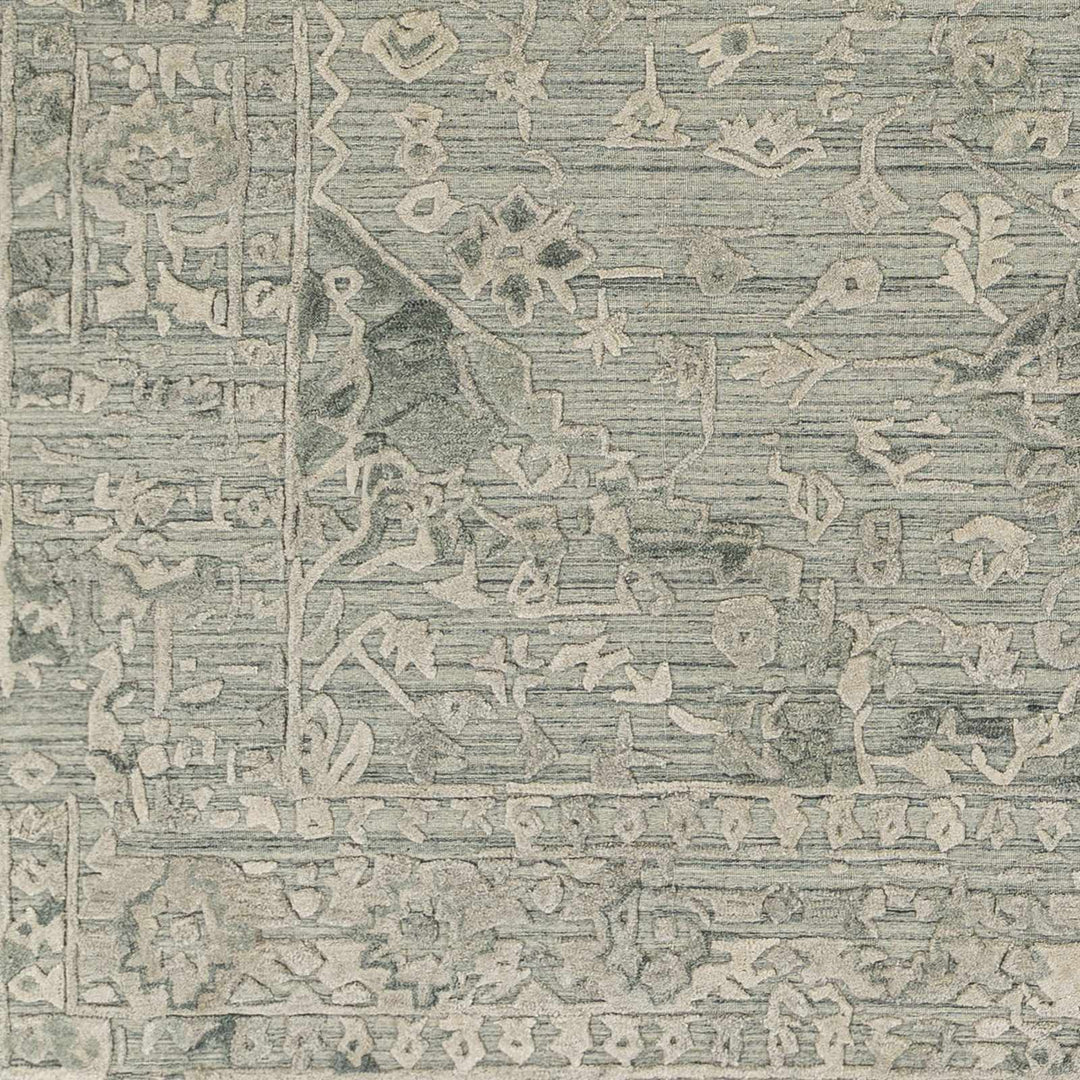 Davilla Green Traditional Style Hand Loom Area Rug - The Rug Decor