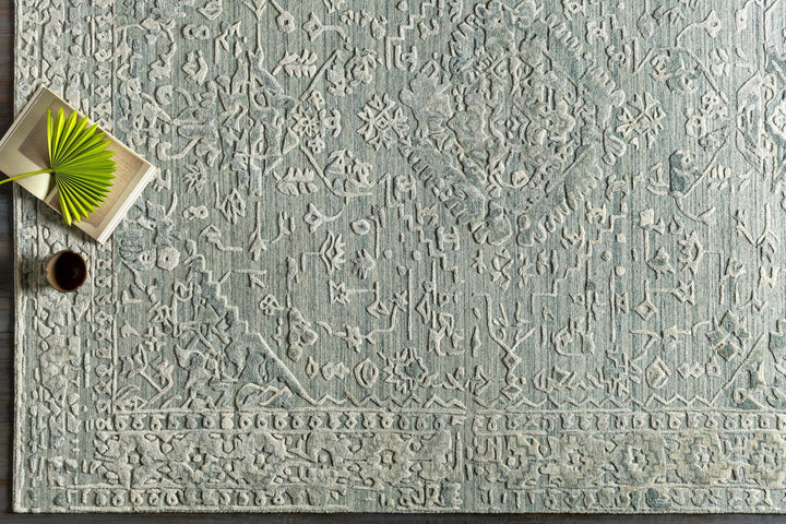 Davilla Green Traditional Style Hand Loom Area Rug - The Rug Decor