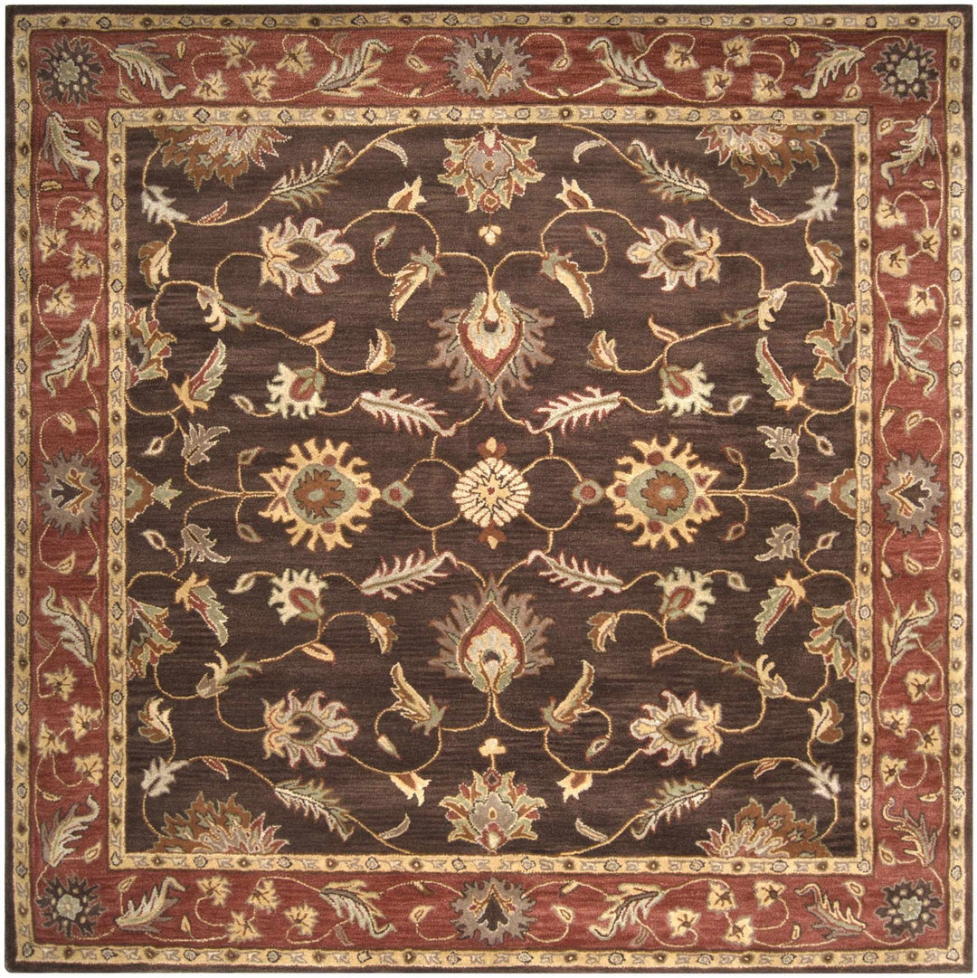 Daviston Traditional Brown And Beige Area Rug - The Rug Decor