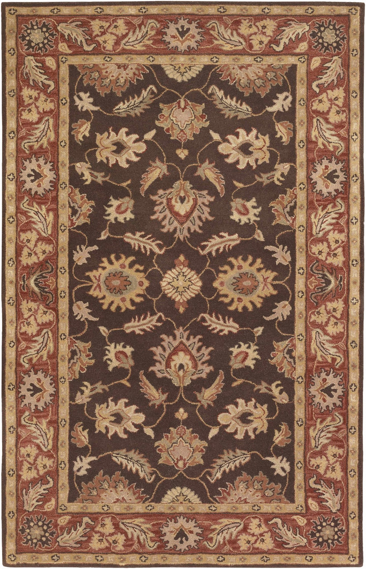 Daviston Traditional Brown And Beige Area Rug - The Rug Decor