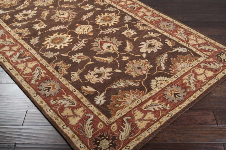 Daviston Traditional Brown And Beige Area Rug - The Rug Decor
