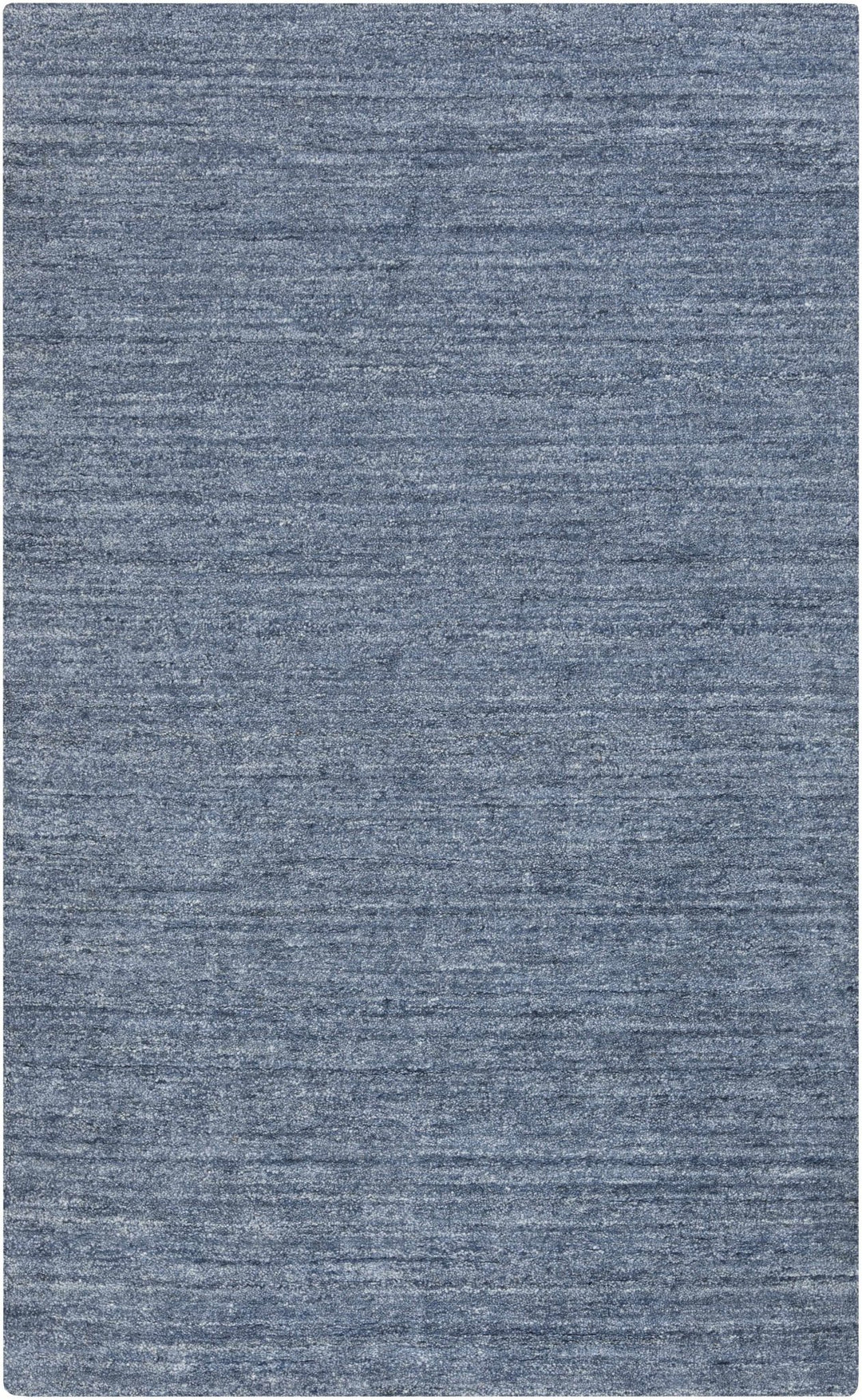 Davy Blue Modern Solid Design Hand Loom Area Rug - The Rug Decor