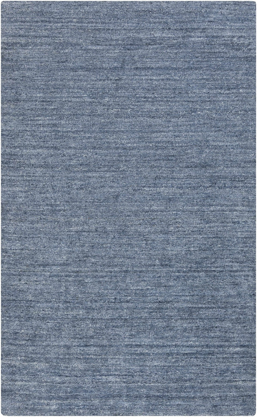 Davy Blue Modern Solid Design Hand Loom Area Rug - The Rug Decor