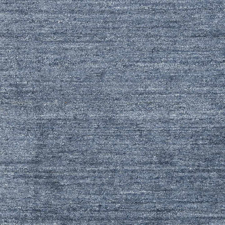 Davy Blue Modern Solid Design Hand Loom Area Rug - The Rug Decor