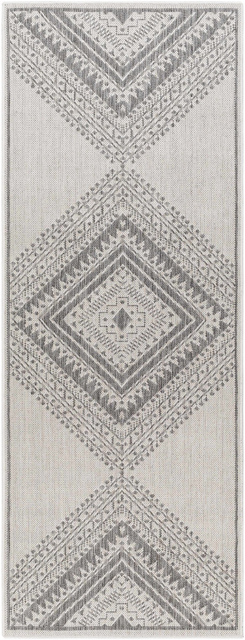 Deana Contemporary Geometrical Gray Rug - The Rug Decor