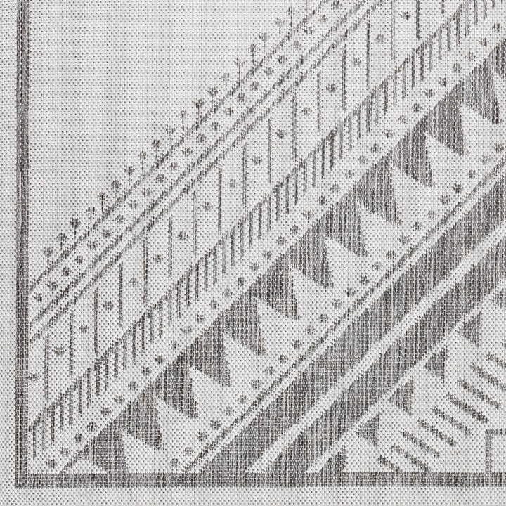 Deana Contemporary Geometrical Gray Rug - The Rug Decor