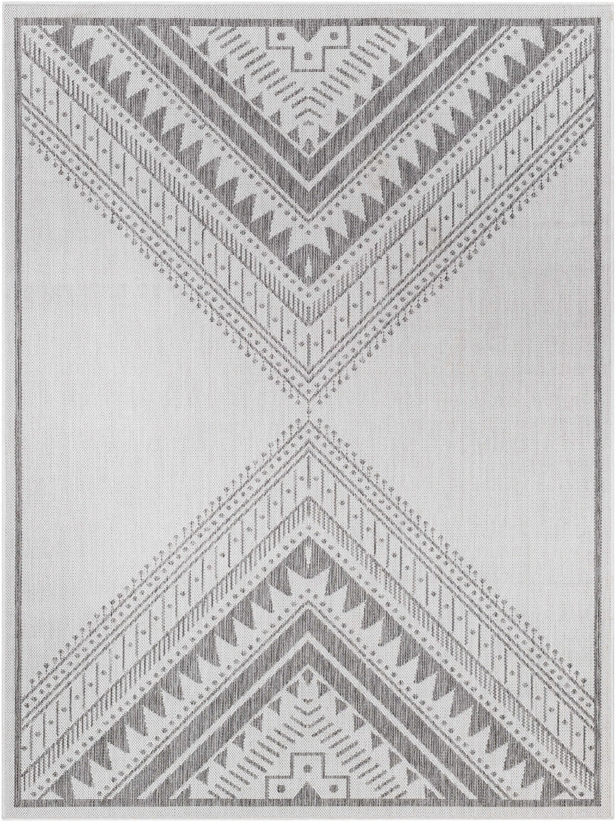 Deana Contemporary Geometrical Gray Rug - The Rug Decor