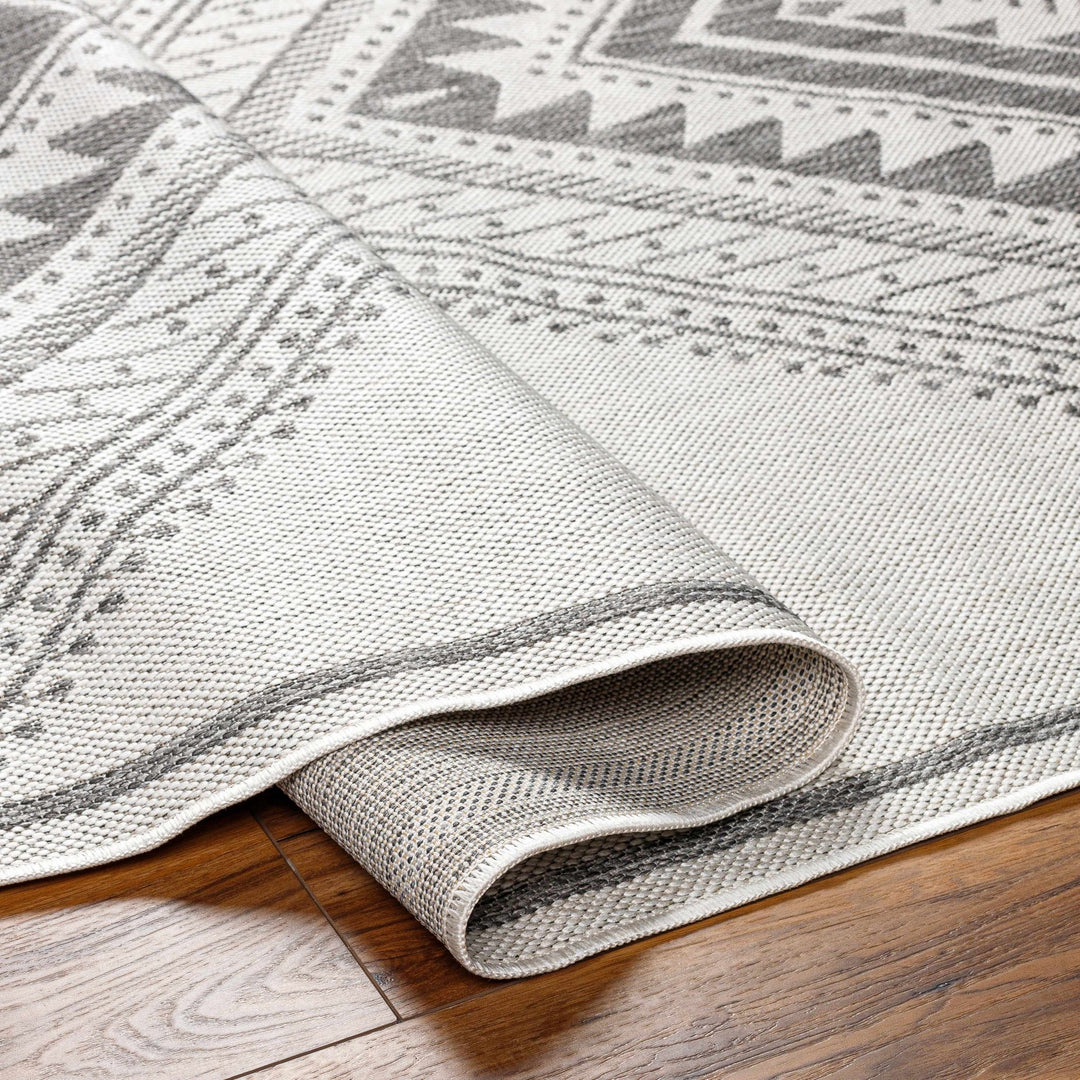 Deana Contemporary Geometrical Gray Rug - The Rug Decor