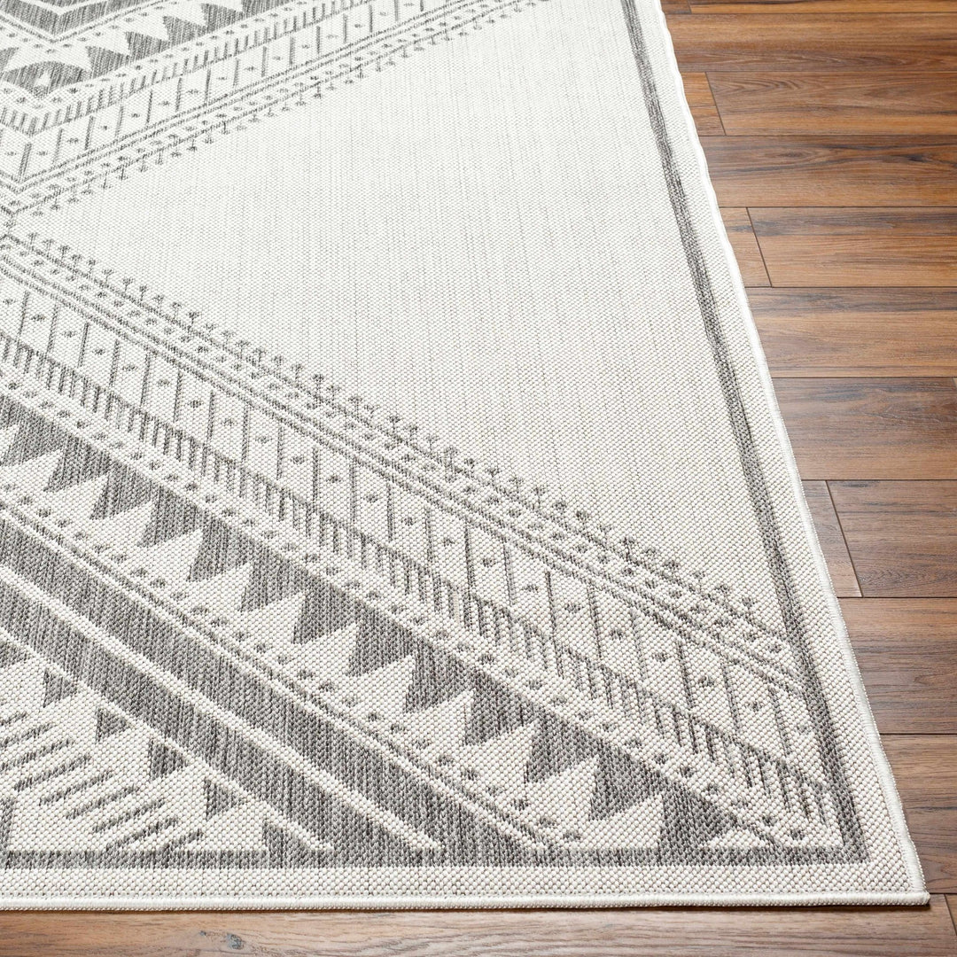 Deana Contemporary Geometrical Gray Rug - The Rug Decor