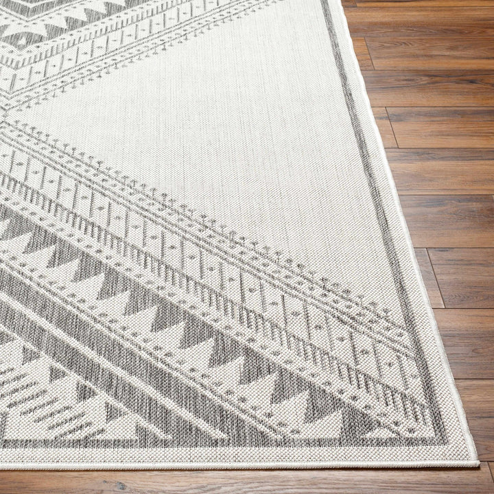 Deana Contemporary Geometrical Gray Rug - The Rug Decor