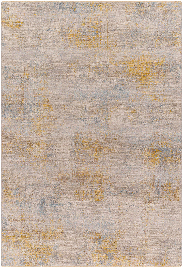 Deion Contemporary Style Taupe And Gray Rug