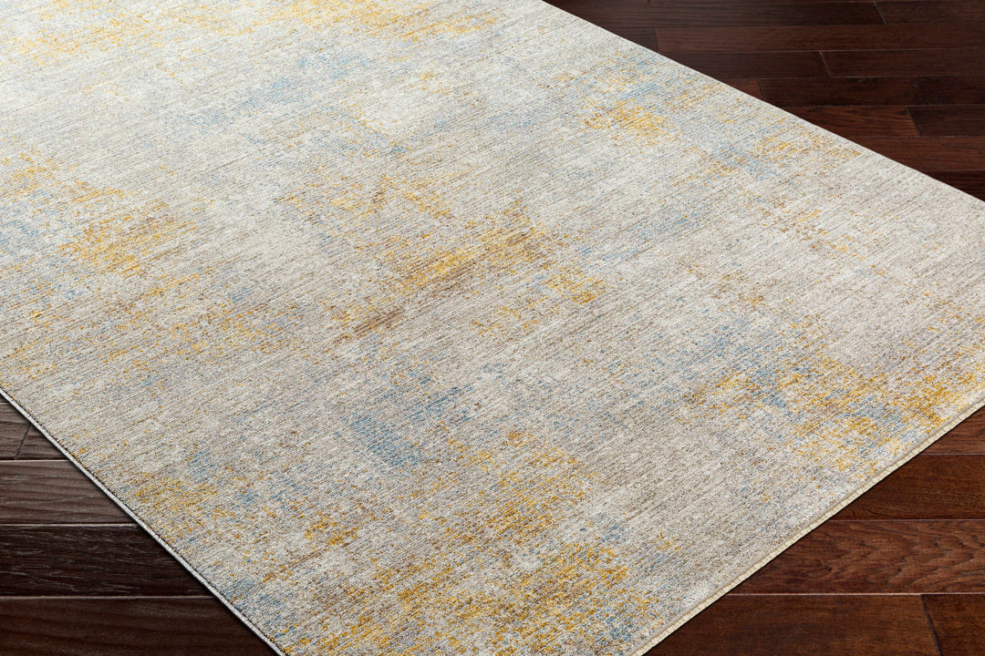 Deion Contemporary Style Taupe And Gray Rug