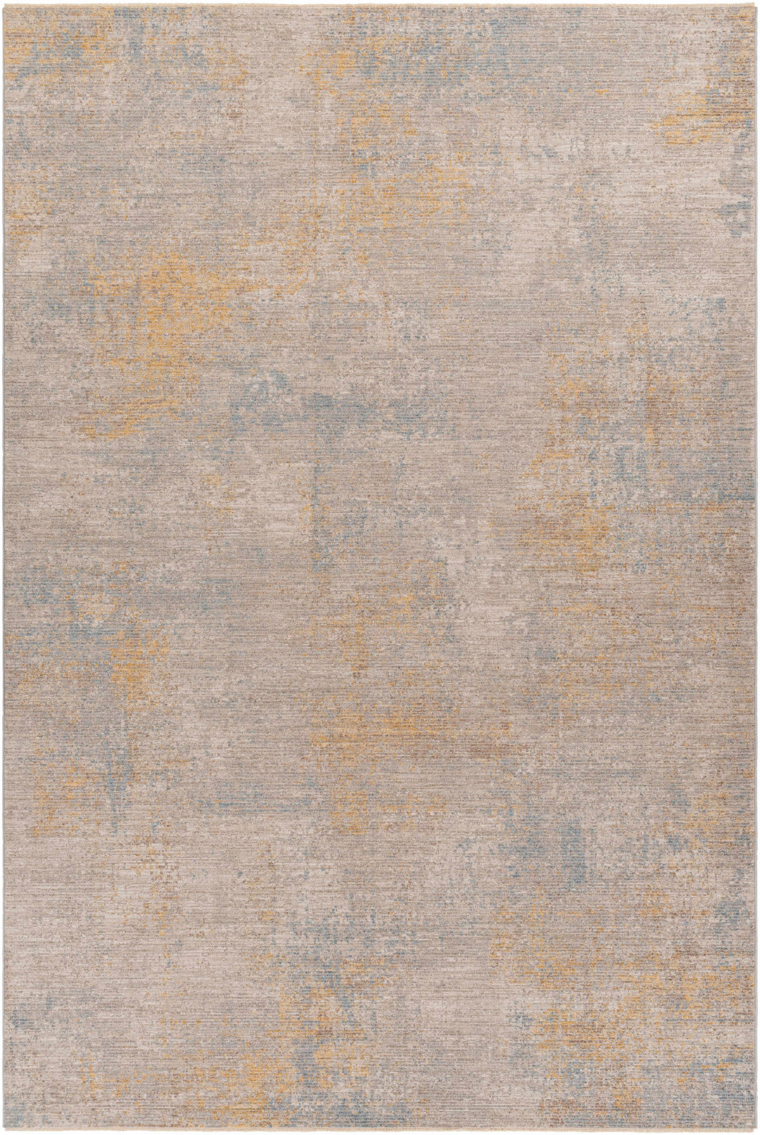 Deion Contemporary Style Taupe And Gray Rug