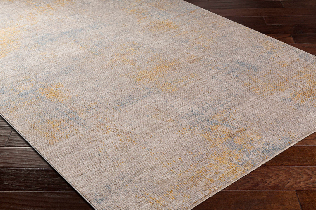 Deion Contemporary Style Taupe And Gray Rug