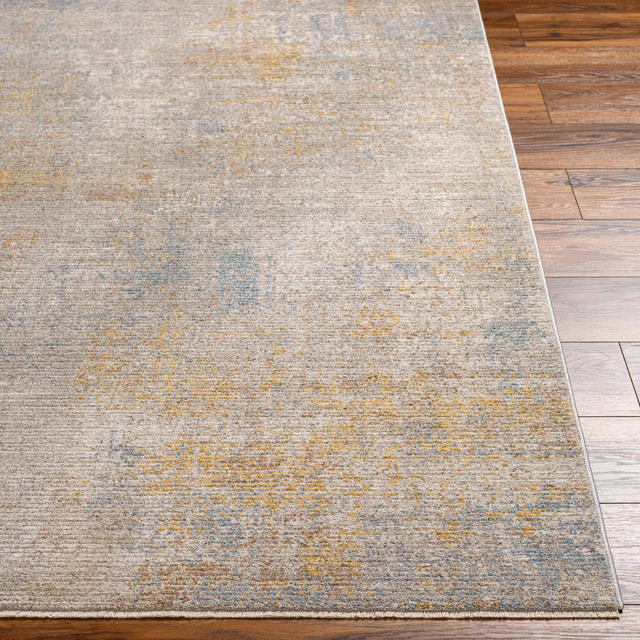 Deion Contemporary Style Taupe And Gray Rug