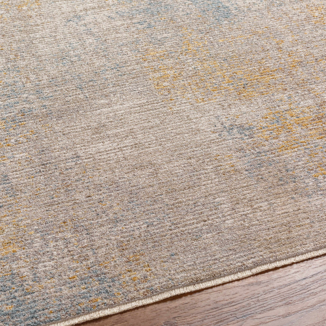 Deion Contemporary Style Taupe And Gray Rug