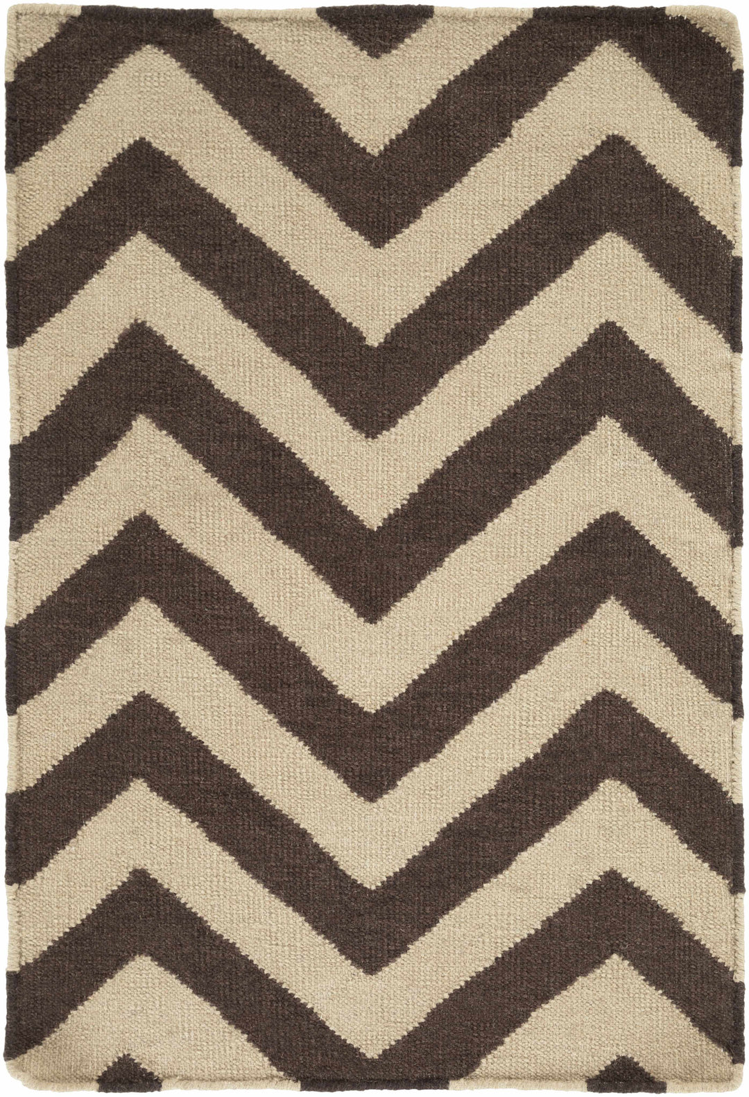 Dekalb Contemporary Style Brown And Beige Area Rug