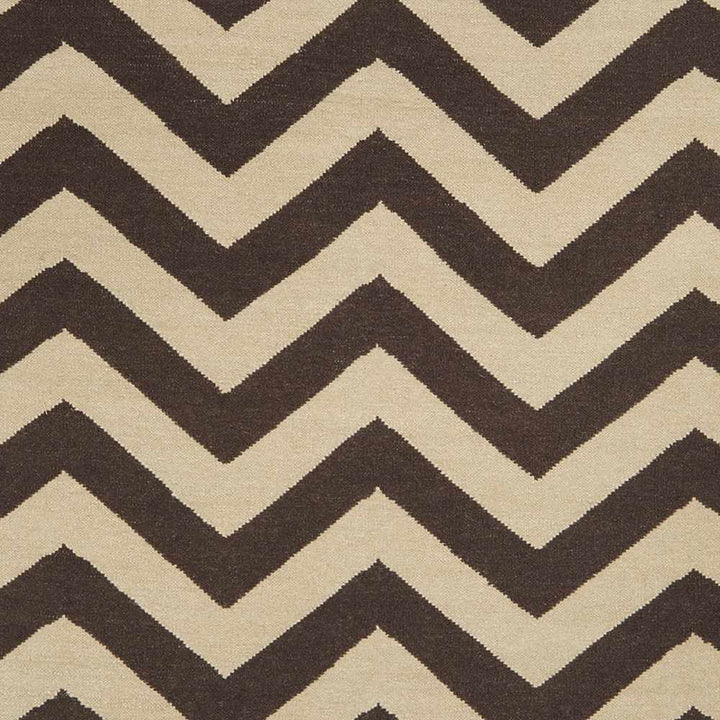 Dekalb Contemporary Style Brown And Beige Area Rug