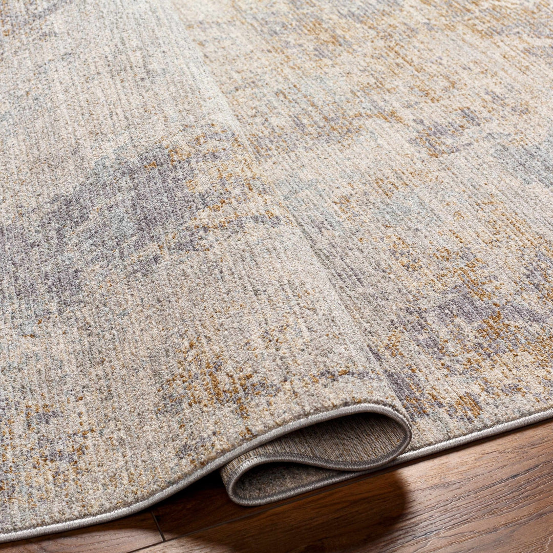 Deka Contemporary Abstract Design Beige And Gray Area Rug - The Rug Decor