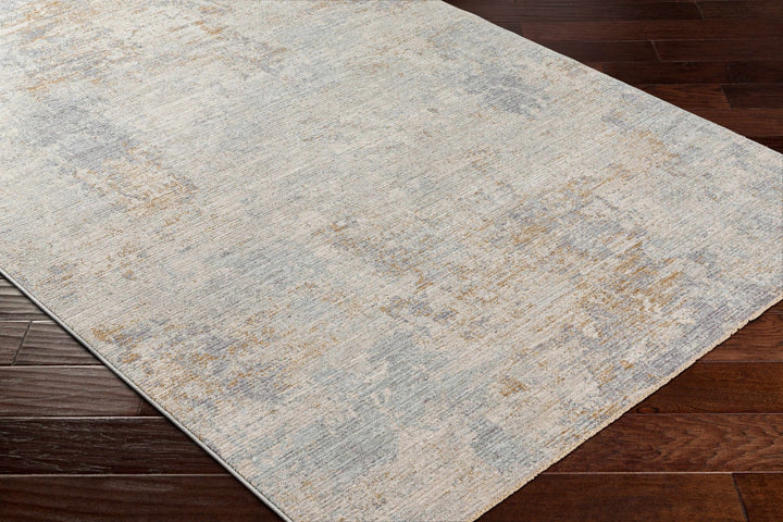 Deka Contemporary Abstract Design Beige And Gray Area Rug - The Rug Decor