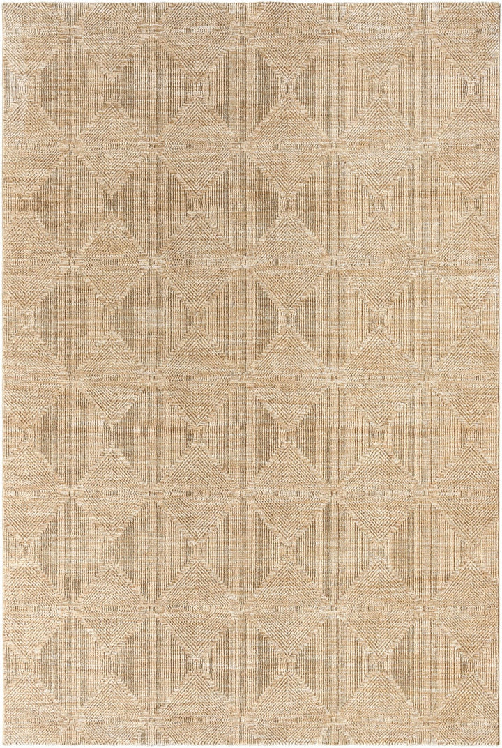 Dekan Tan Contemporary Geometrical Design Rug - The Rug Decor
