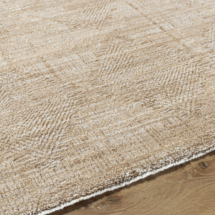 Dekan Tan Contemporary Geometrical Design Rug - The Rug Decor