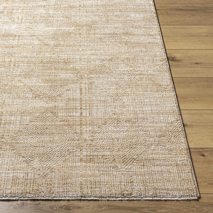 Dekan Tan Contemporary Geometrical Design Rug - The Rug Decor