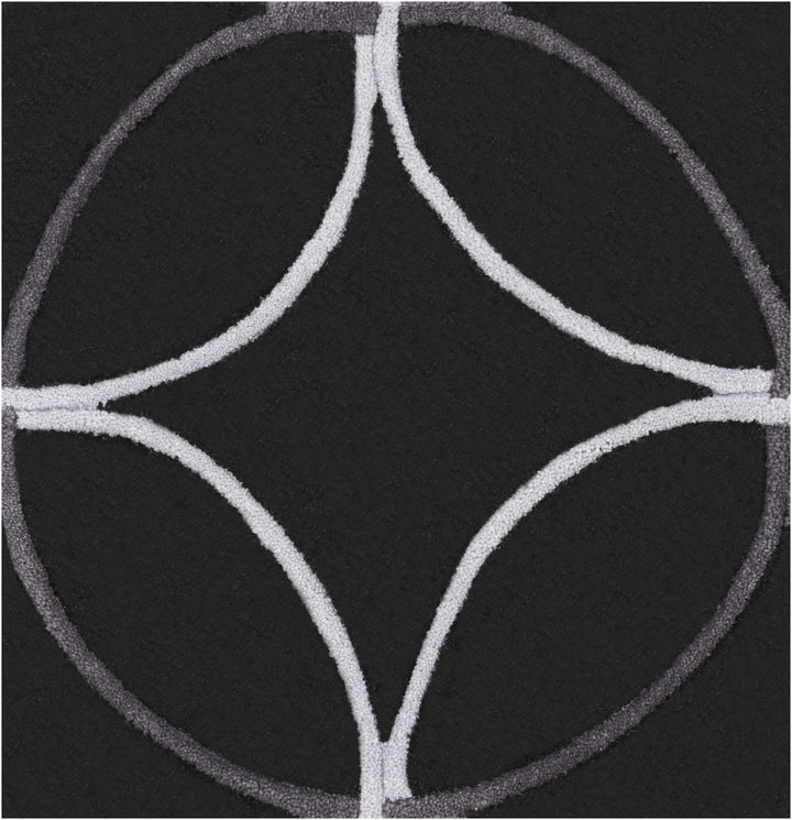 Delano Contemporary Black And Gray Rug - The Rug Decor
