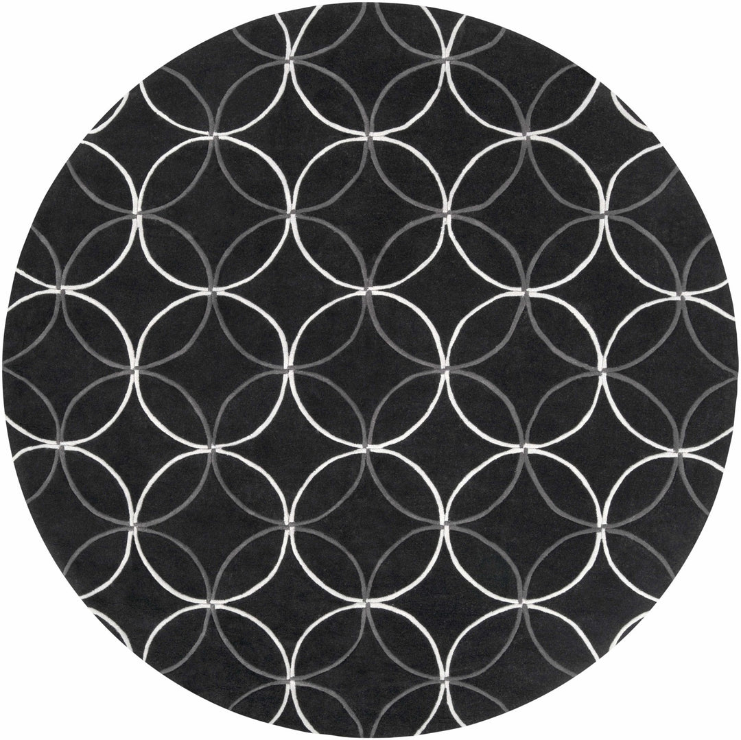 Delano Contemporary Black And Gray Rug - The Rug Decor