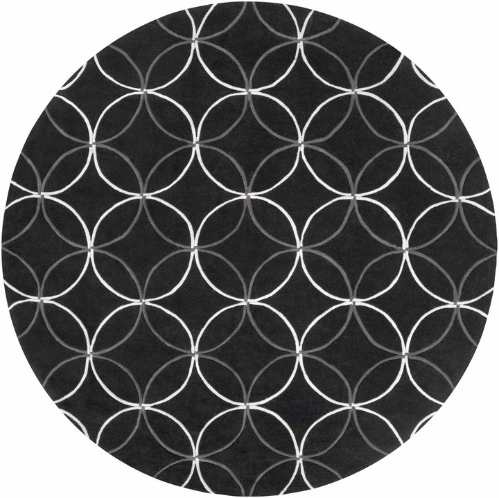 Delano Contemporary Black And Gray Rug - The Rug Decor