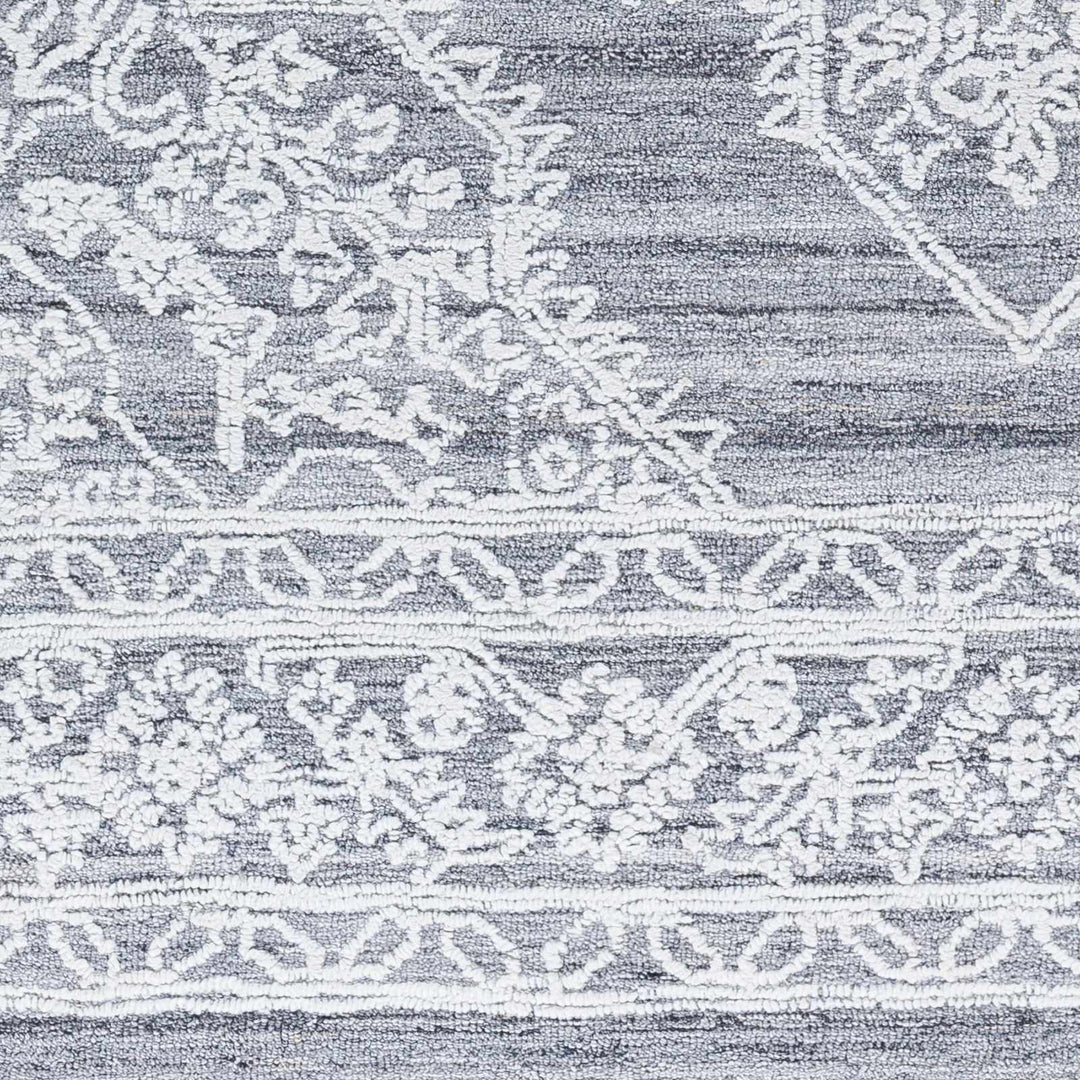 Denae Traditional Gray And White Area Rug - The Rug Decor
