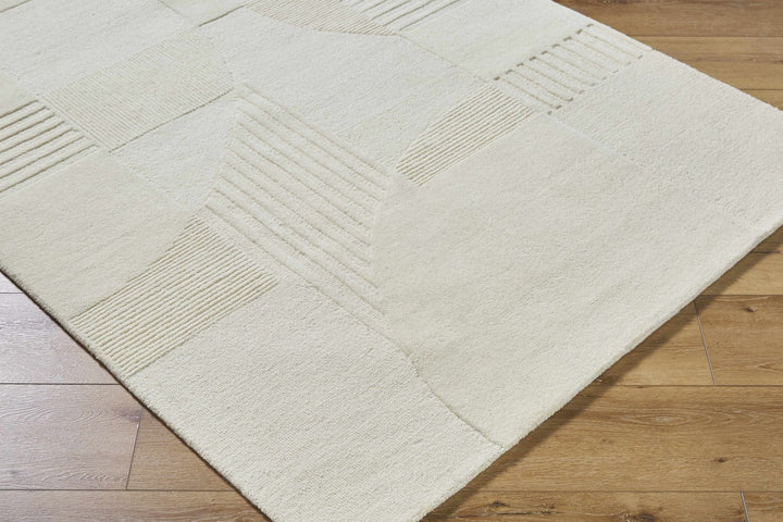 Denis Contemporary Modern Beige Area Rug - The Rug Decor