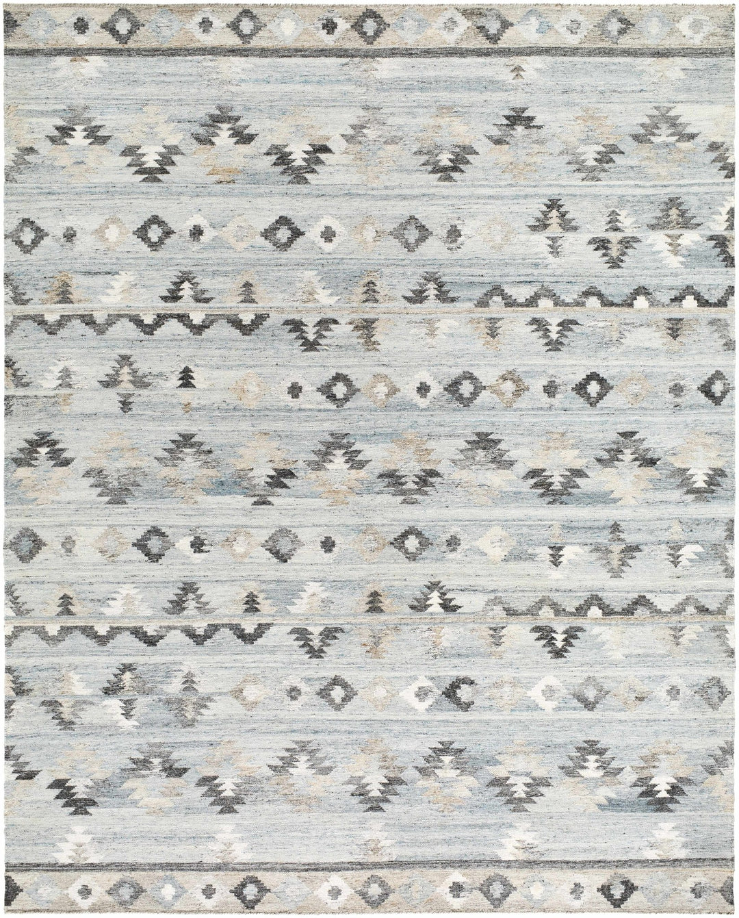 Denna Bohemian Design Gray Hand Woven Area Rug - The Rug Decor
