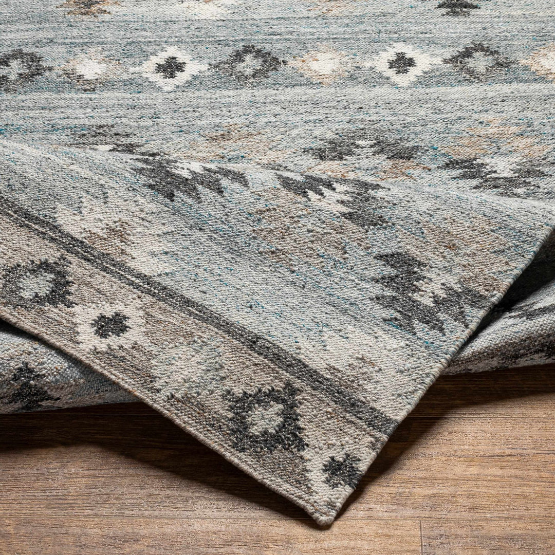 Denna Bohemian Design Gray Hand Woven Area Rug - The Rug Decor