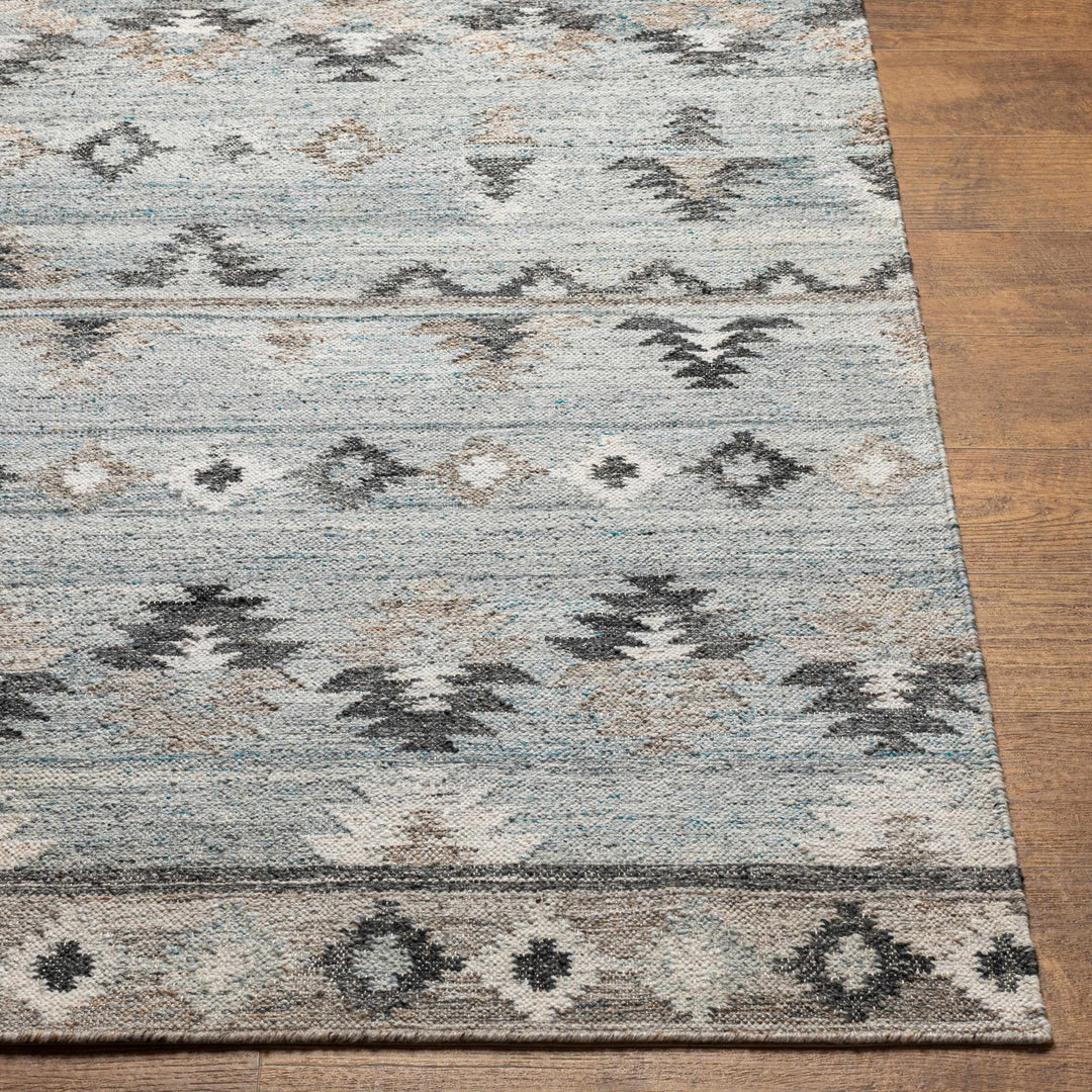 Denna Bohemian Design Gray Hand Woven Area Rug - The Rug Decor