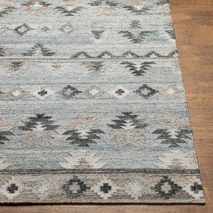 Denna Bohemian Design Gray Hand Woven Area Rug - The Rug Decor