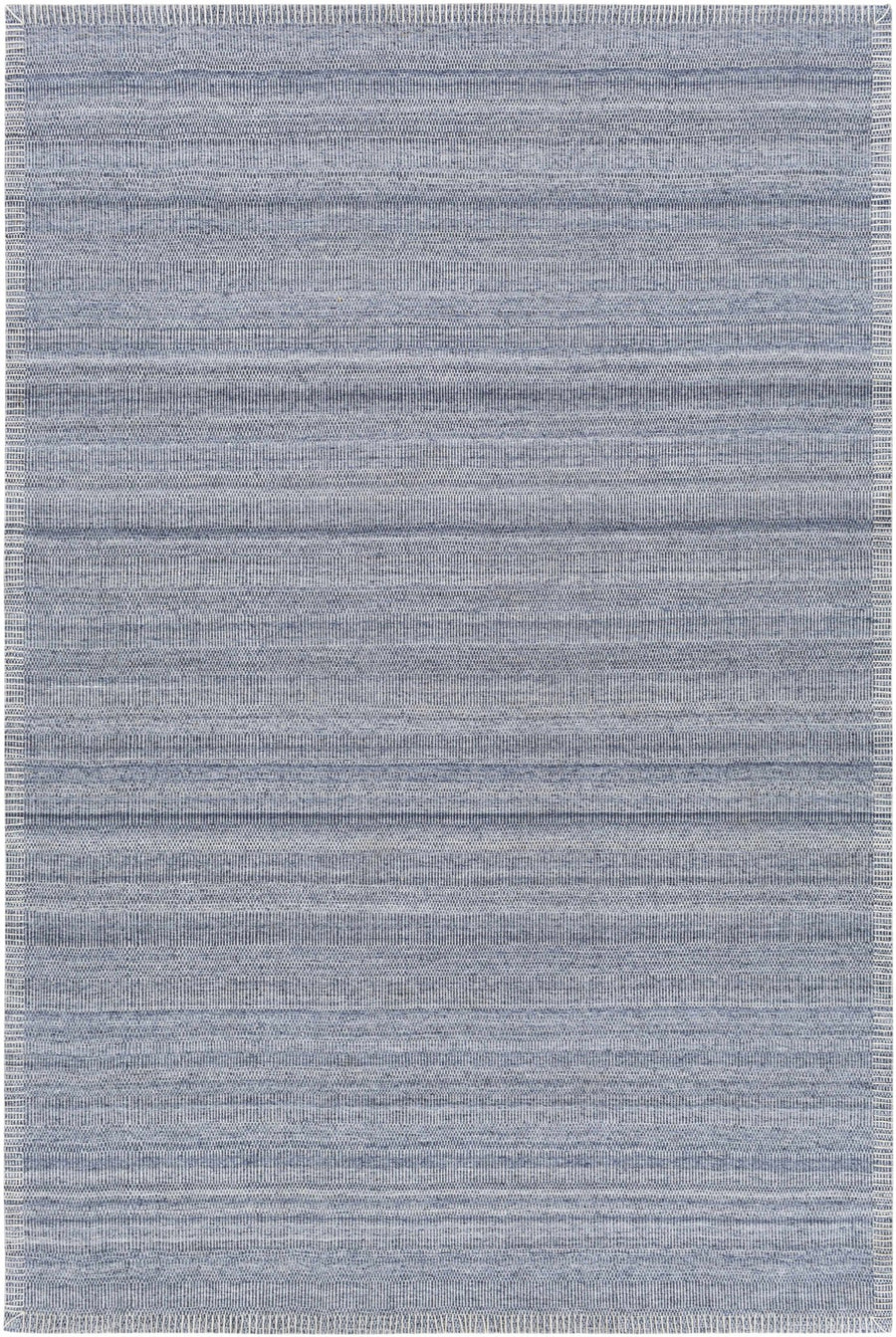 Dernancourt Modern Style Blue Hand Woven Area Rug - The Rug Decor
