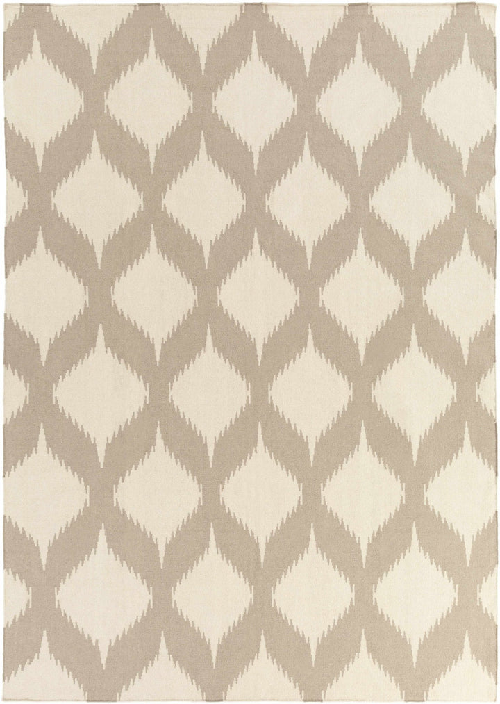 Deshler Tan And Beige Area Rug - The Rug Decor